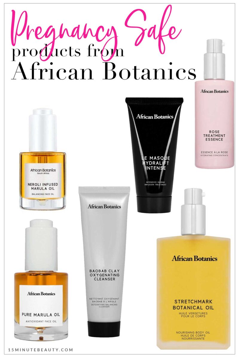 Pregnancy Safe Products from African Botanics