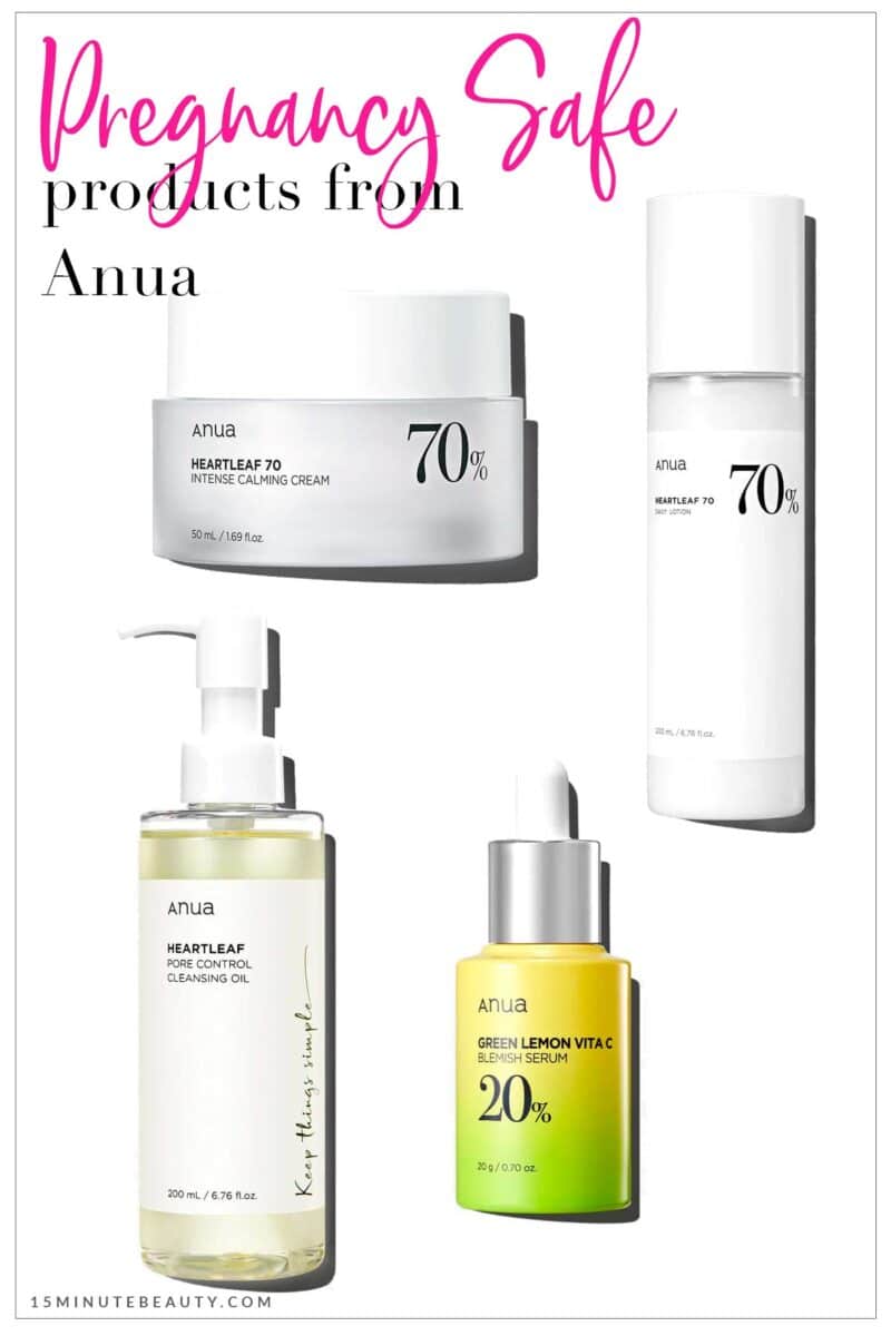 Pregnancy Safe Products from Anua