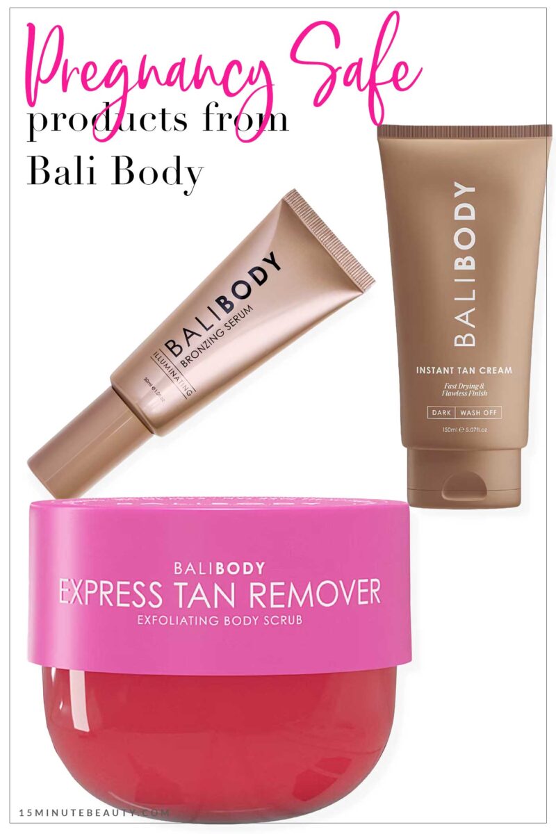 Pregnancy Safe Products from Bali Body