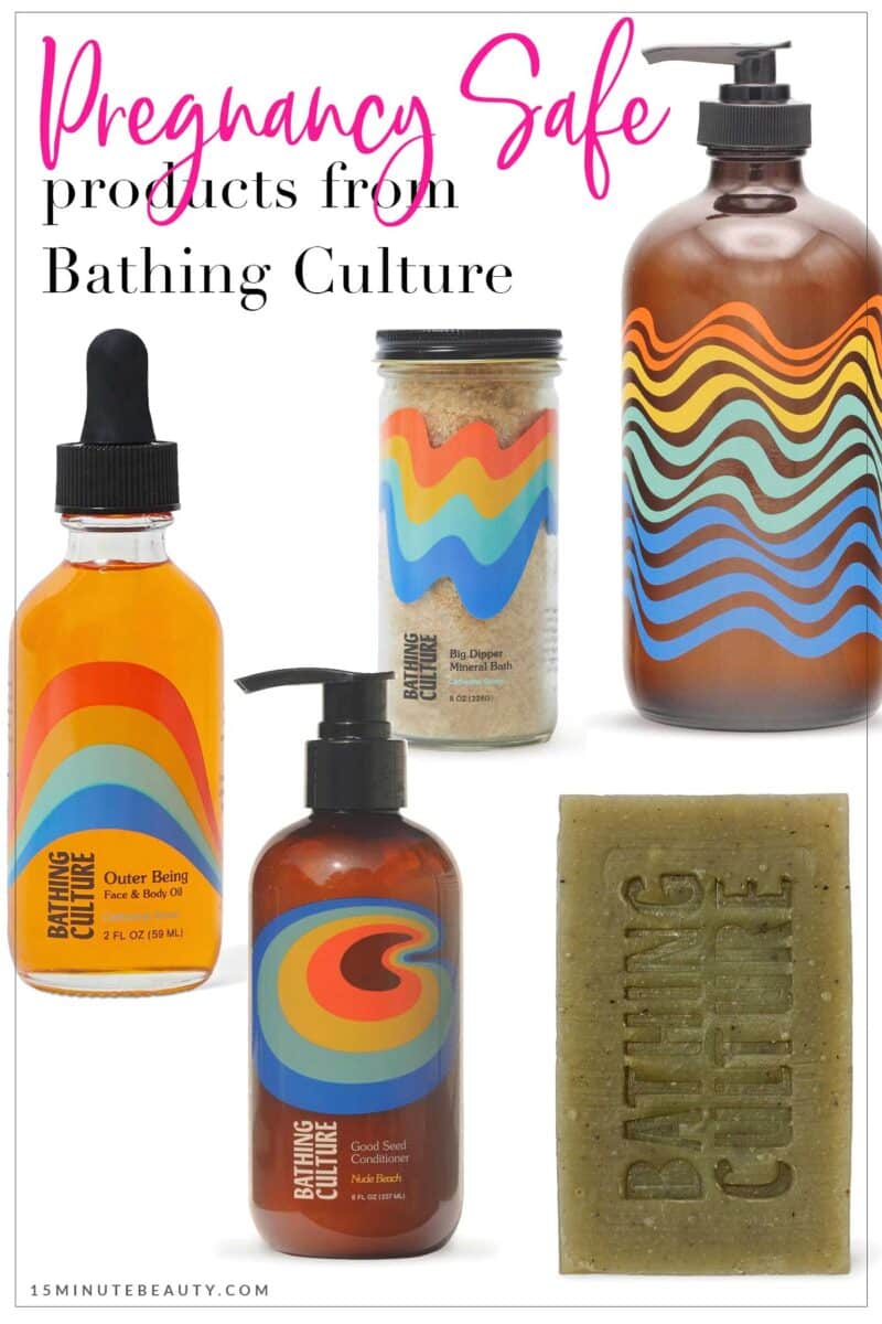Pregnancy and Nursing Safe Products from Bathing Culture