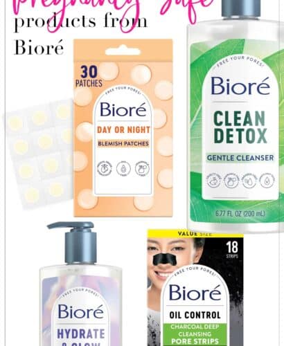 Pregnancy and Nursing Safe Products from Bioré