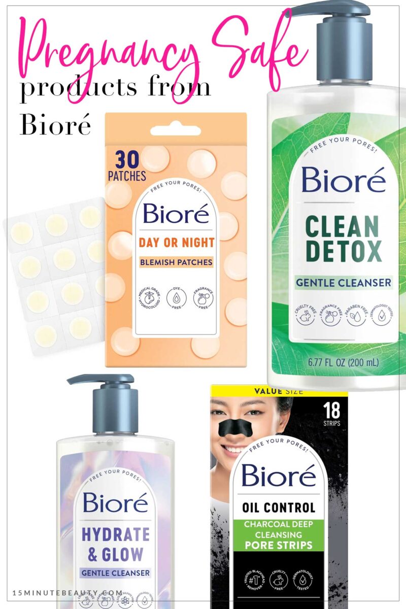 Pregnancy and Nursing Safe Products from Bioré