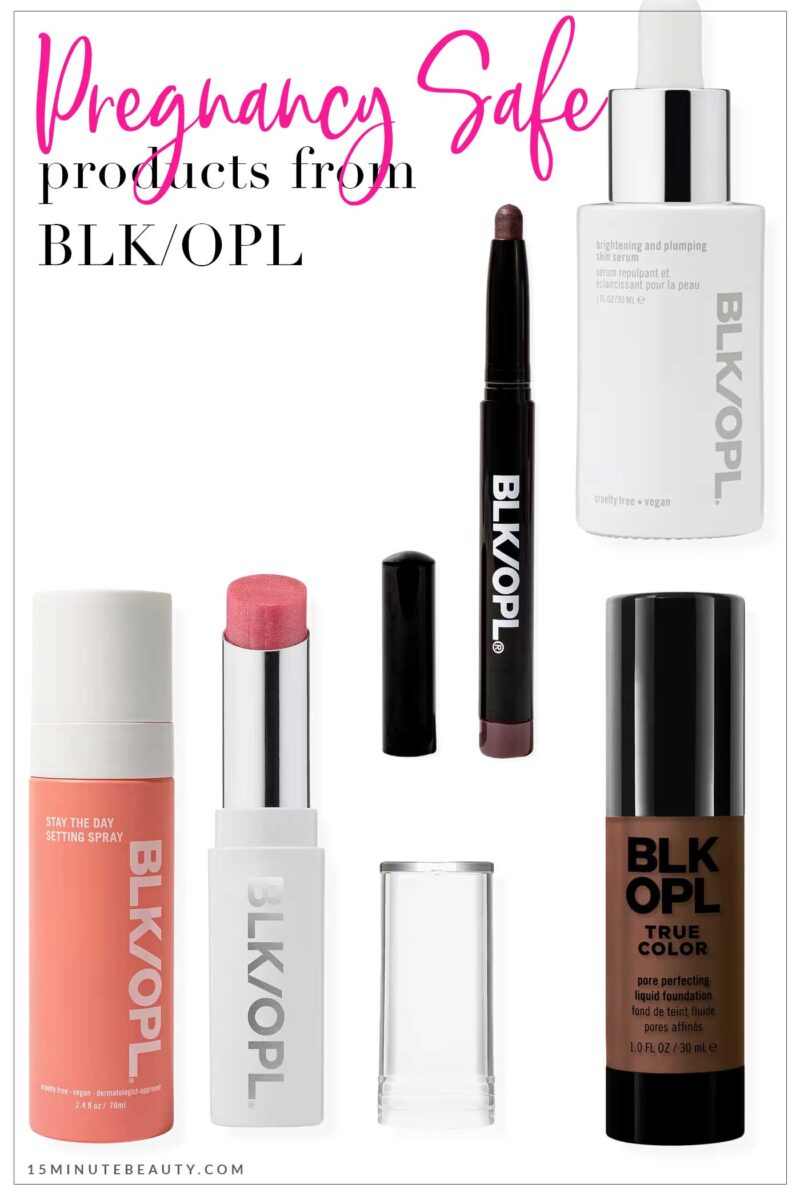 Pregnancy and Nursing Safe Products from BLK/OPL
