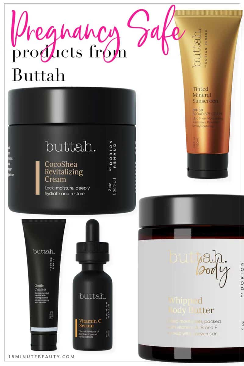Pregnancy and Nursing Safe Products from Buttah Skin