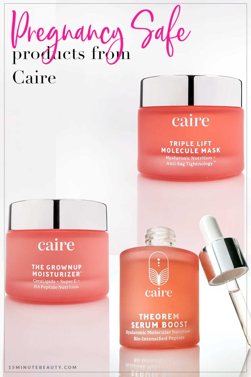 Pregnancy Safe Products from Caire Beauty