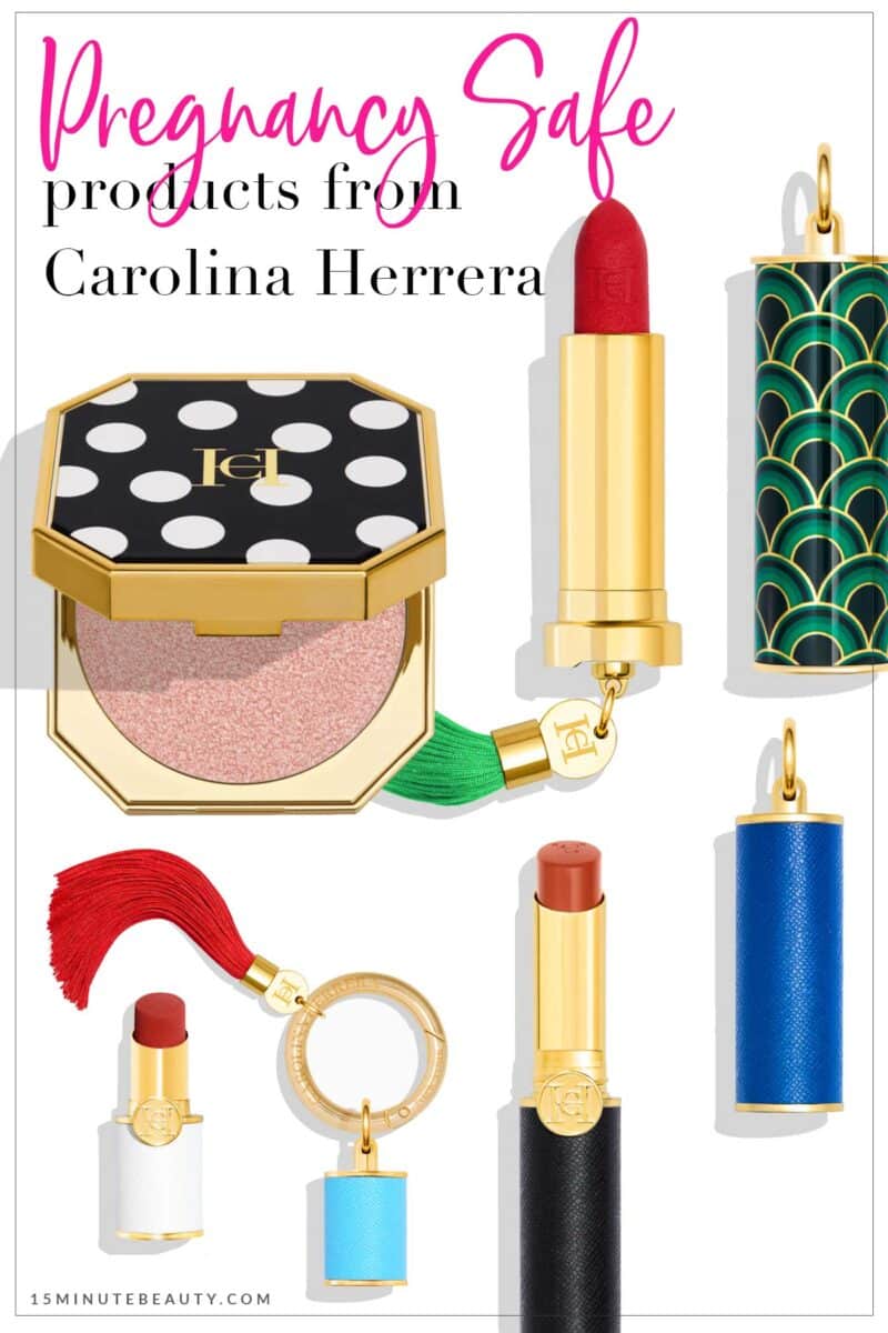 Pregnancy and Nursing Safe Products from Carolina Herrera Beauty