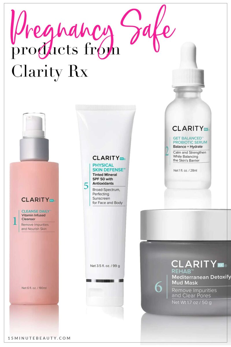 Pregnancy Safe Products from Clarity Rx