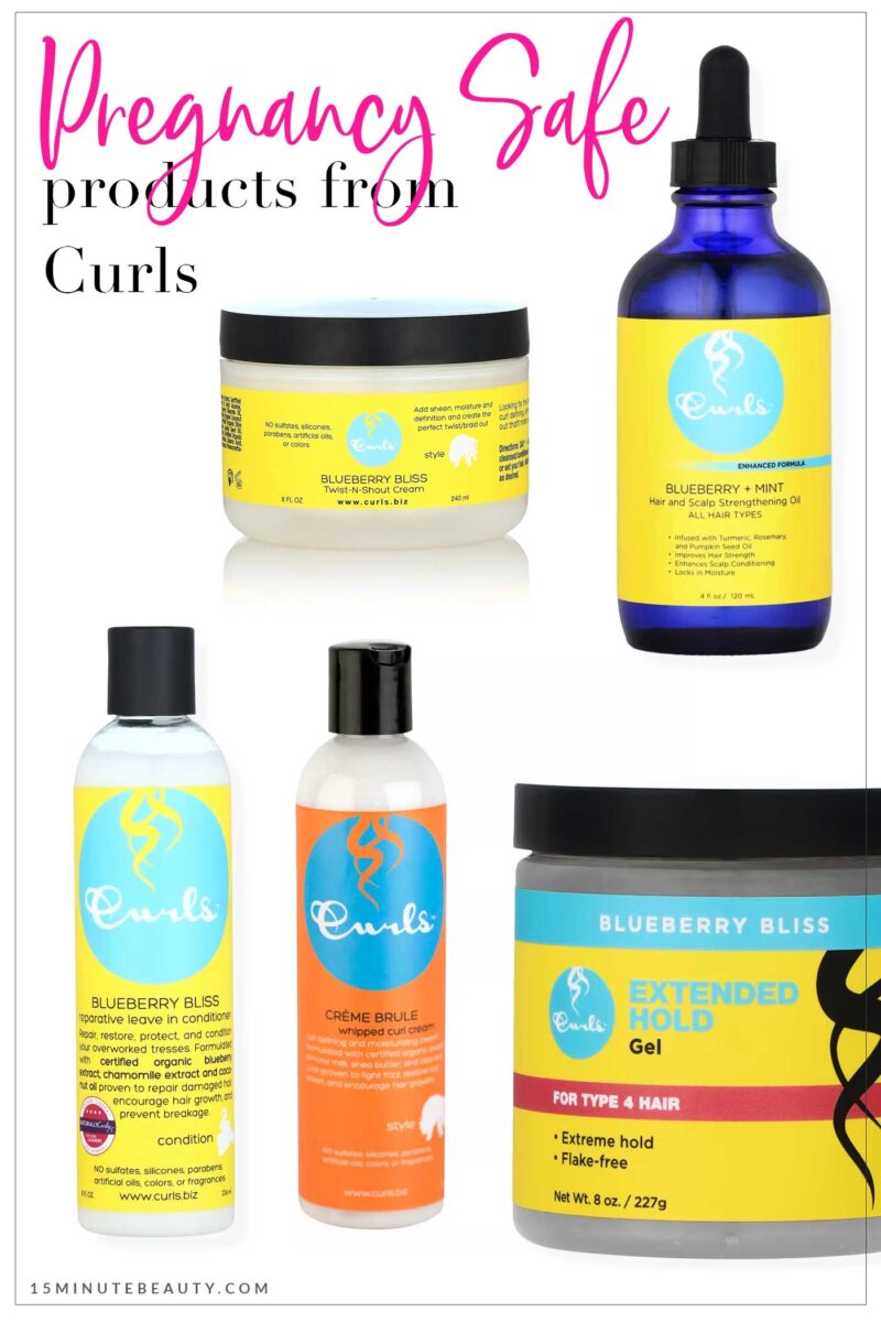 Pregnancy Safe Products from CURLS