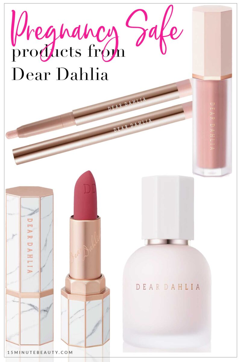 Pregnancy and Nursing Safe Products from Dear Dahlia