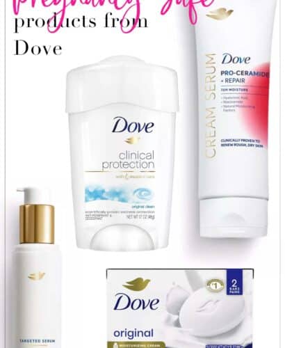 Pregnancy and Nursing Safe Products from Dove