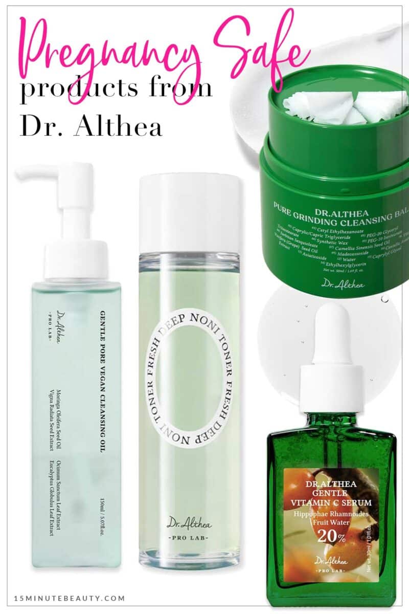 Pregnancy Safe Products from Dr. Althea