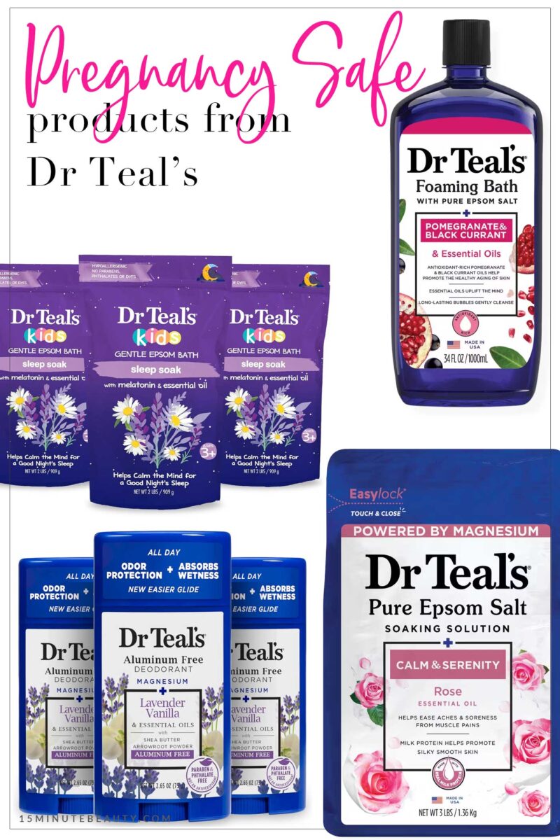 Pregnancy Safe Products from Dr Teal's