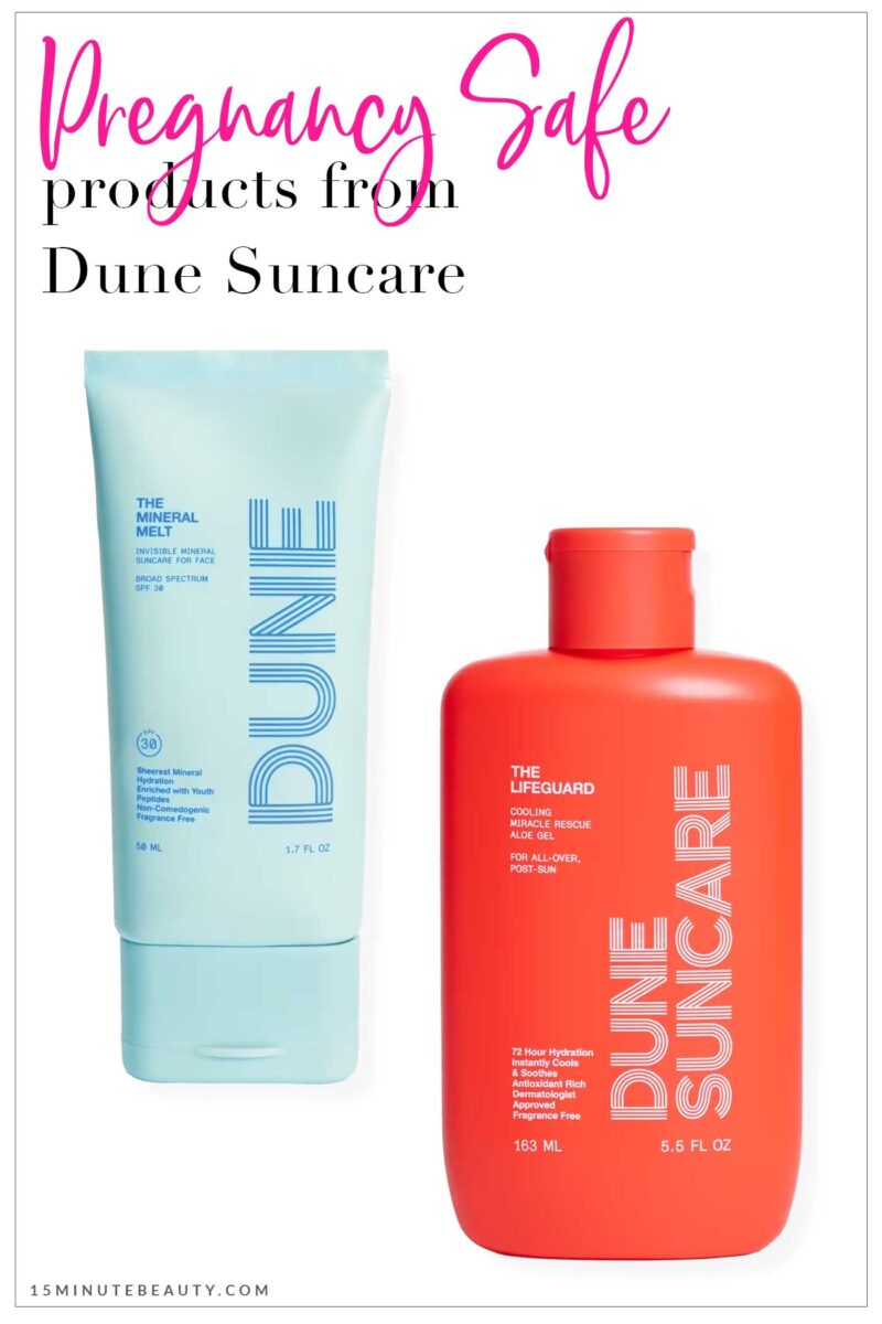 Pregnancy Safe Products from Dune Suncare