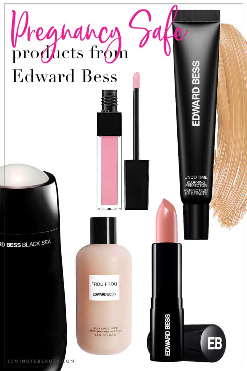Pregnancy and Nursing Safe Products from Edward Bess