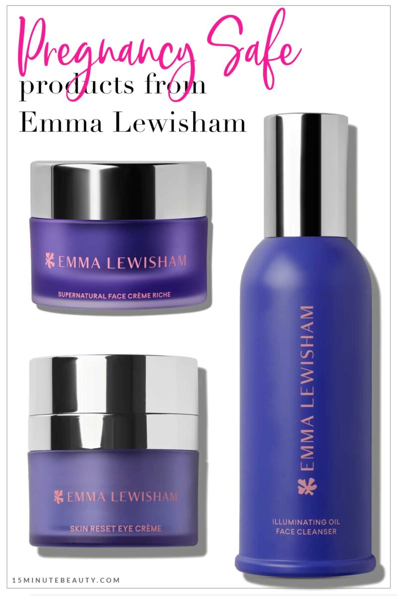 Pregnancy and Nursing Safe Products from Emma Lewisham
