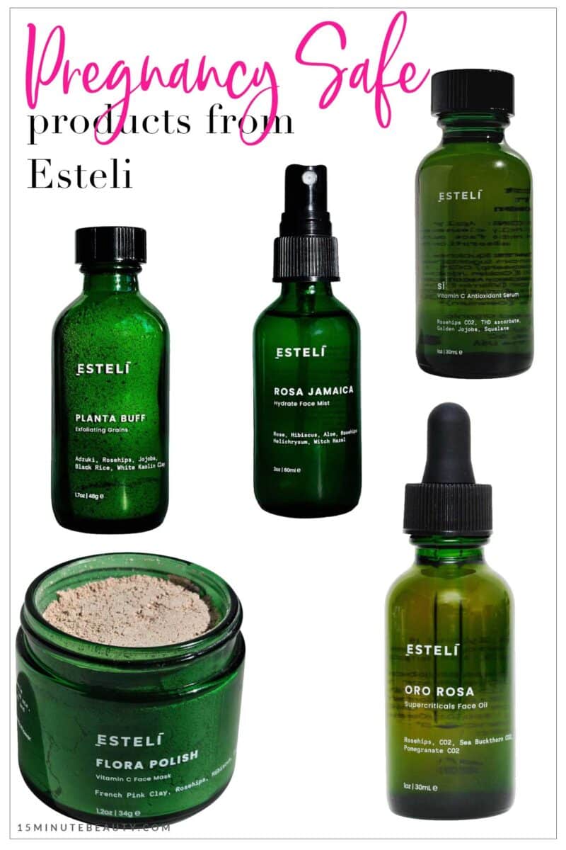 Pregnancy and Nursing Safe Products from Esteli