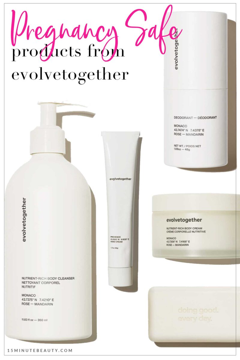 Pregnancy and Nursing Safe Products from evolvetogether