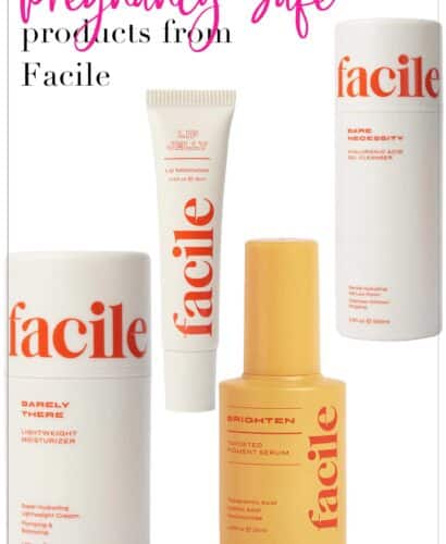 Pregnancy and Nursing Safe Products from Facile Skin