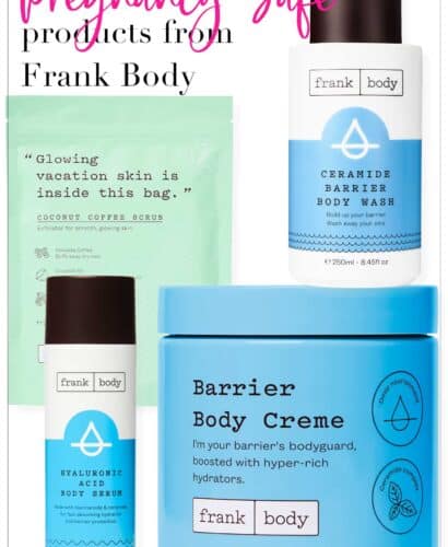 Pregnancy and Nursing Safe Products from Frank Body