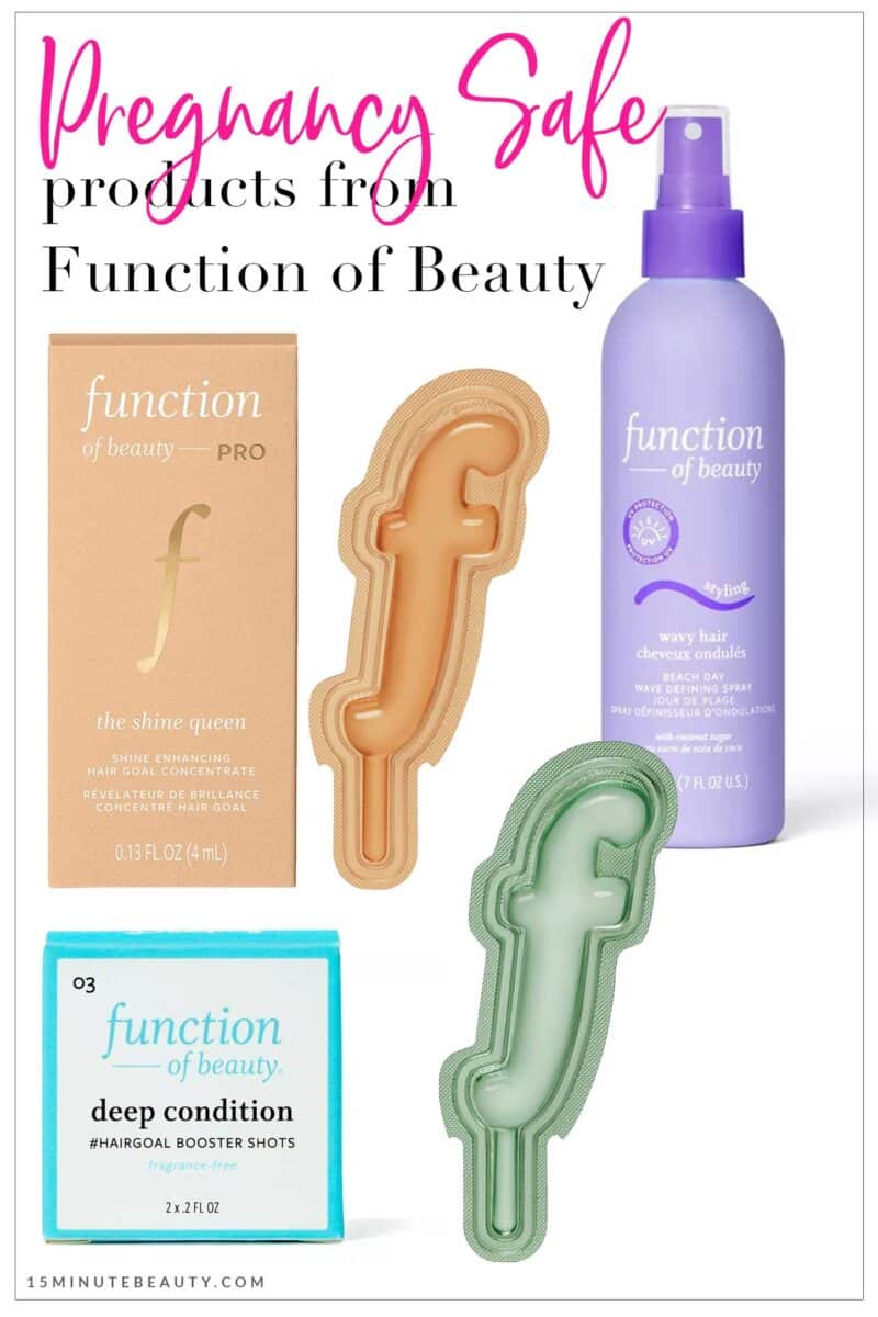 Pregnancy and Nursing Safe Products from Function of Beauty