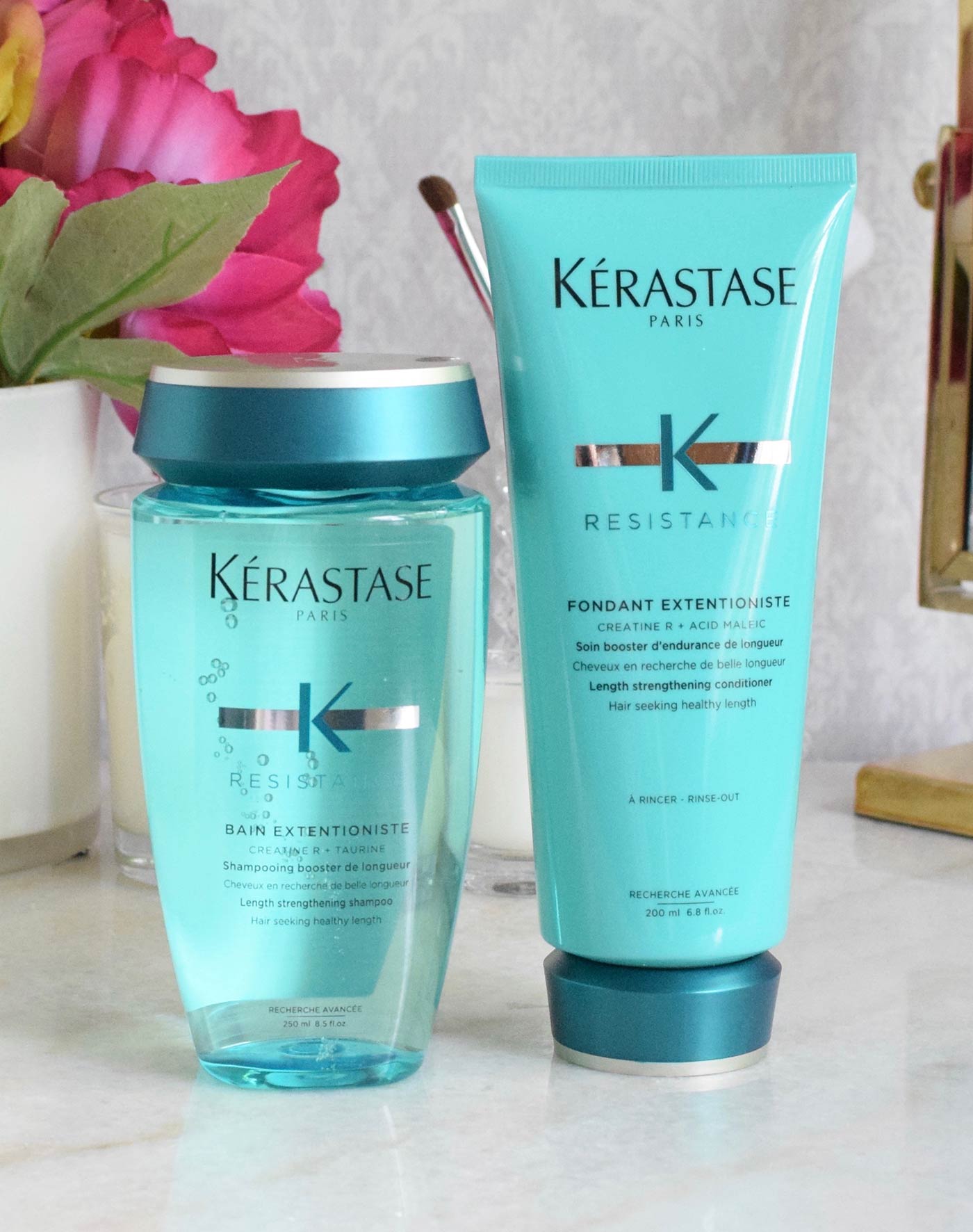 Kerastase Shampoo and Conditioner to help grow damaged hair