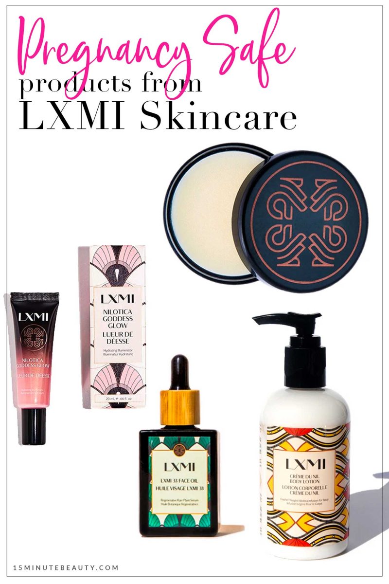 Pregnancy Safe Products from LXMI Skincare