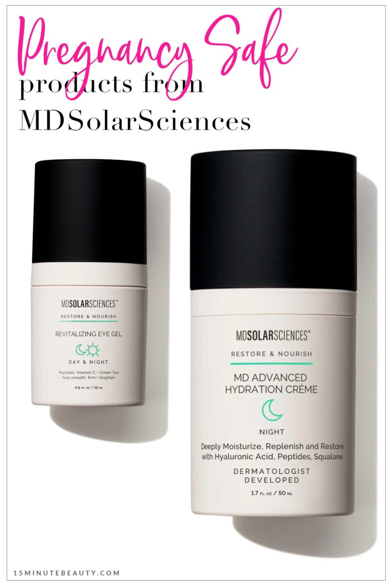 Pregnancy Safe Products from MDSolarSciences