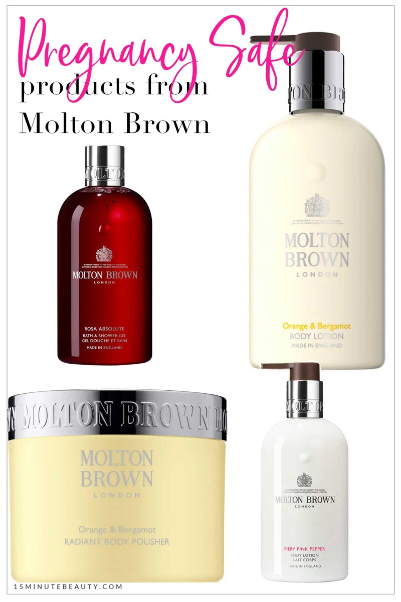 Pregnancy Safe Products from Molton Brown