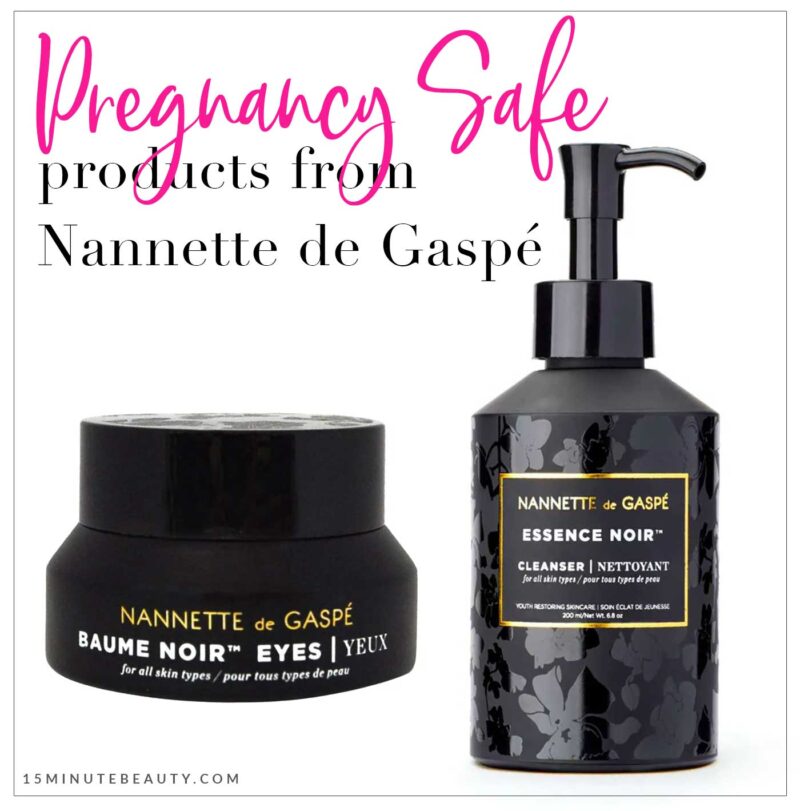 Pregnancy and Nursing Safe Products from Nannette de Gaspé