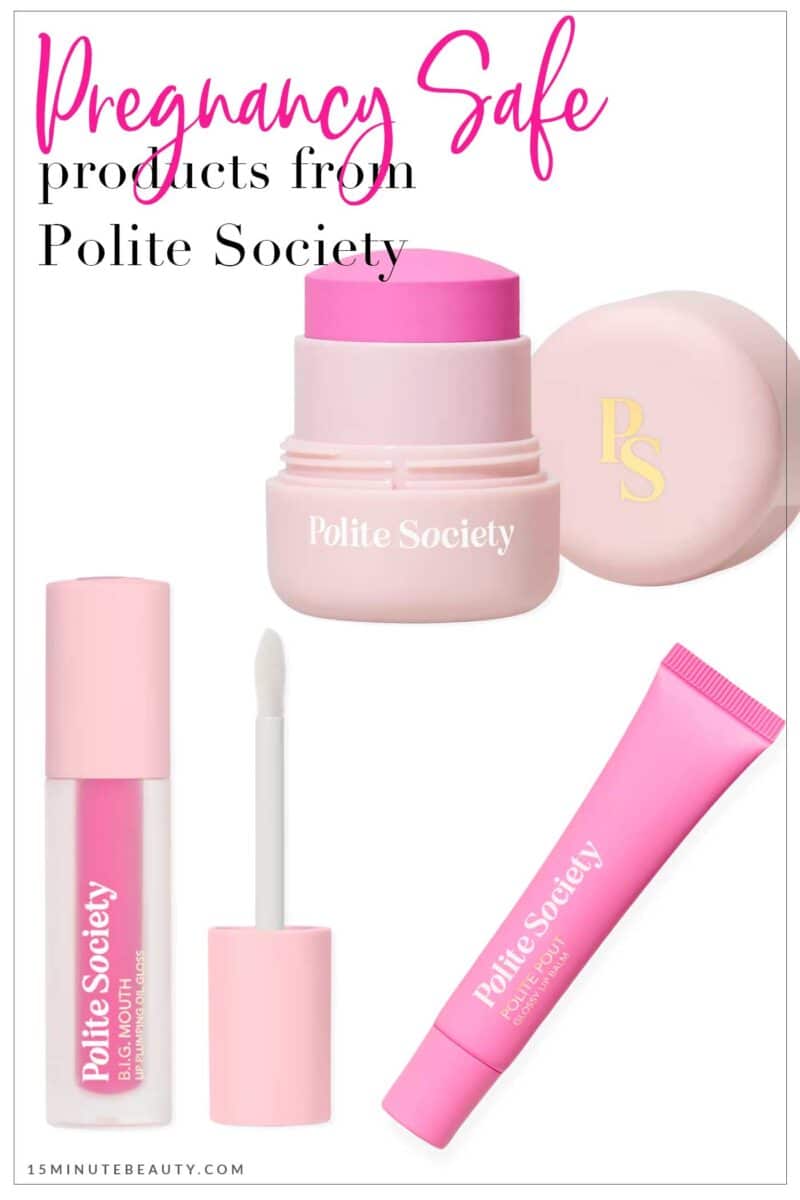 Pregnancy Safe Products from Polite Society