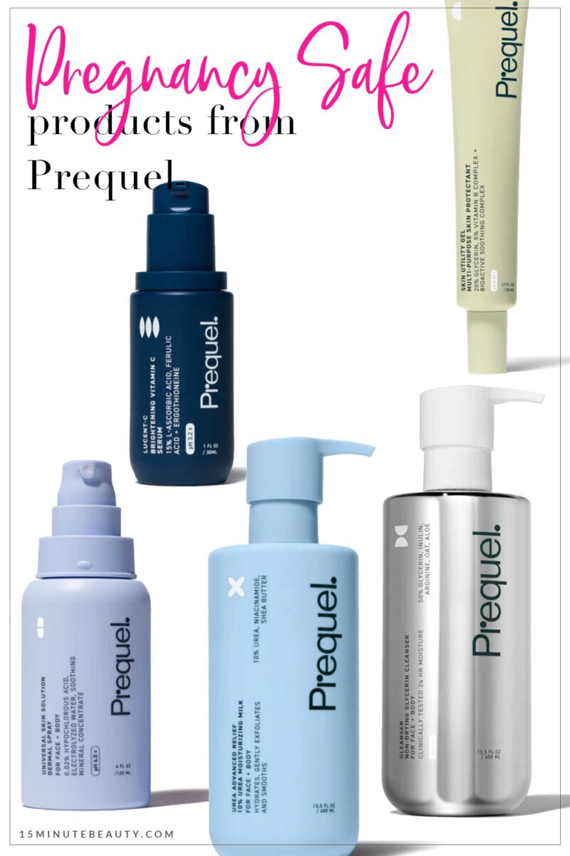 Pregnancy Safe Products from Prequel