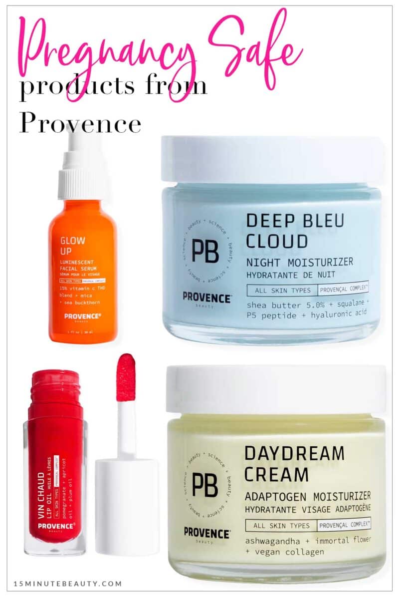 Pregnancy Safe Products from Provence Beauty