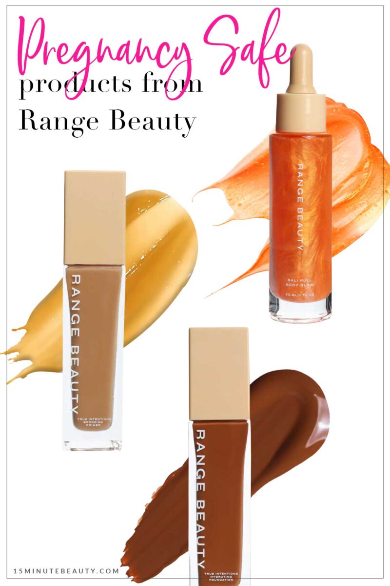 Pregnancy and Nursing Safe Products from Range Beauty