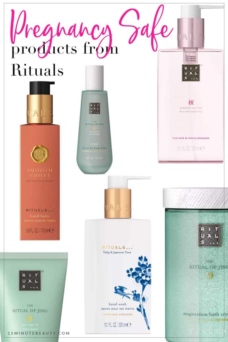 Pregnancy Safe Products from Rituals