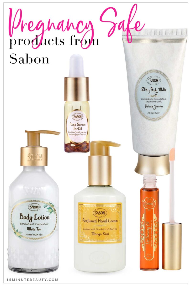 Pregnancy Safe Products from Sabon