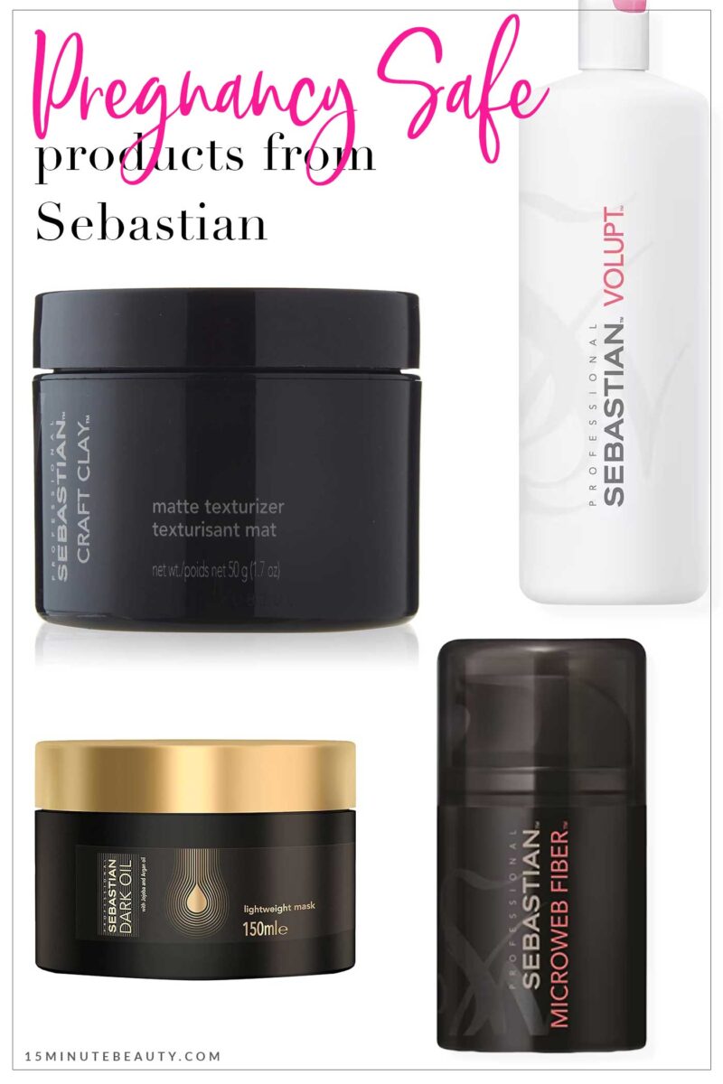 Pregnancy Safe Products from Sebastian