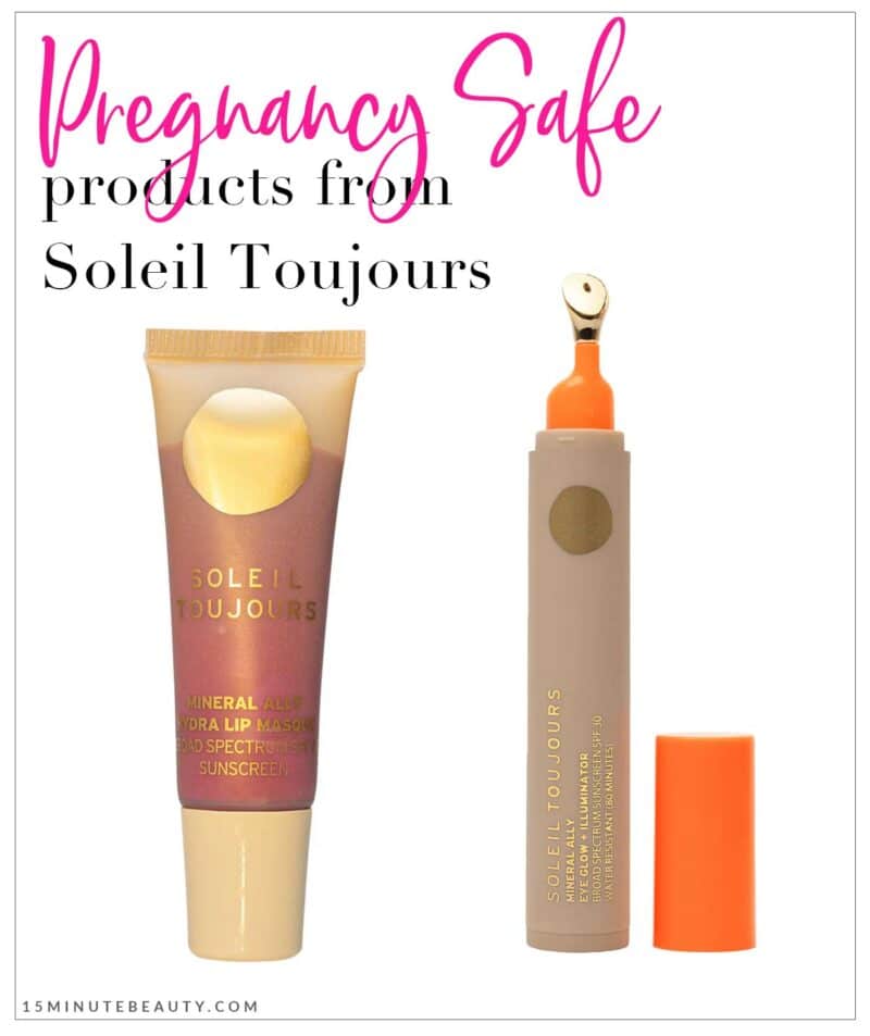 Pregnancy Safe Products from Soleil Toujours