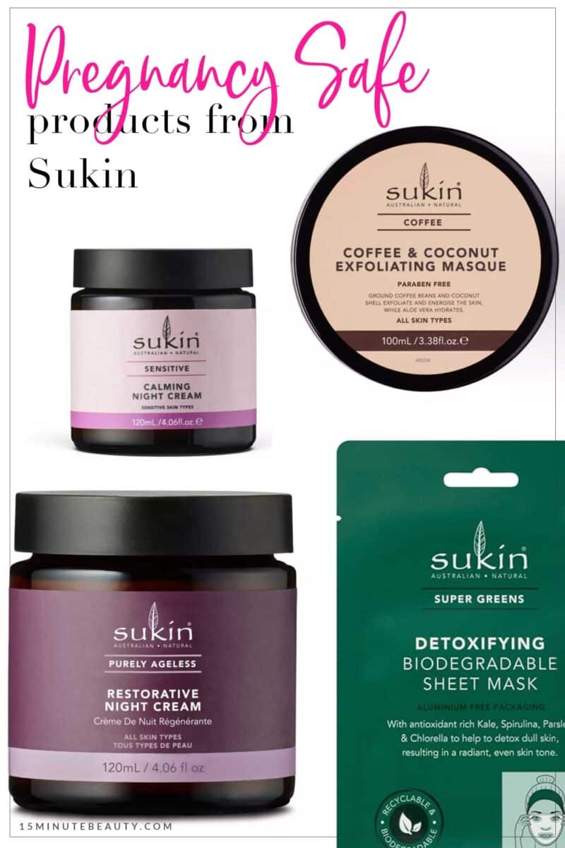 Pregnancy Safe Products from Sukin