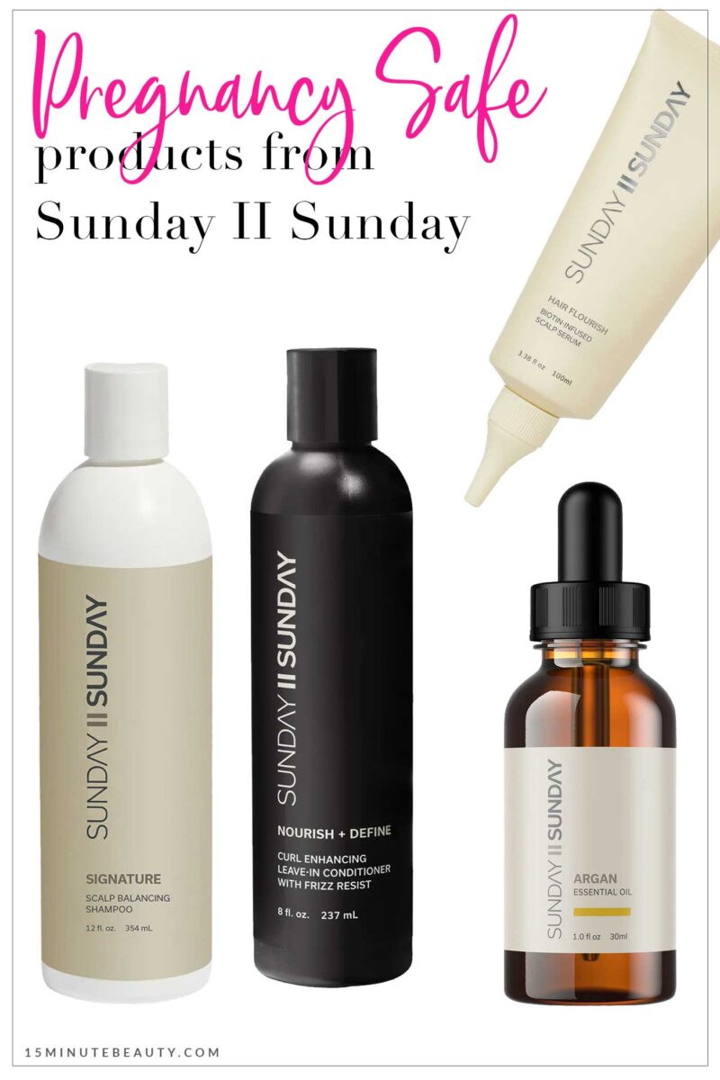 Pregnancy Safe Products from Sunday II Sunday