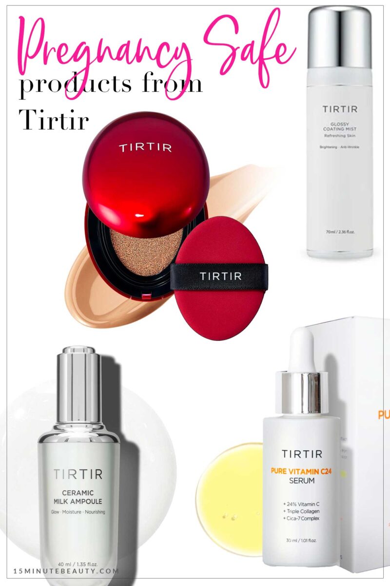 Pregnancy Safe Products from Tirtir
